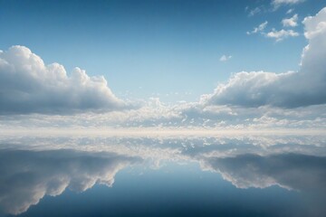 blue sky with clouds