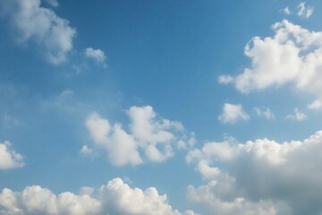 Fototapeta premium blue sky with clouds