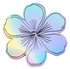 PNG Flower graphics pattern shape.