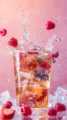 fruit juice splash explosion