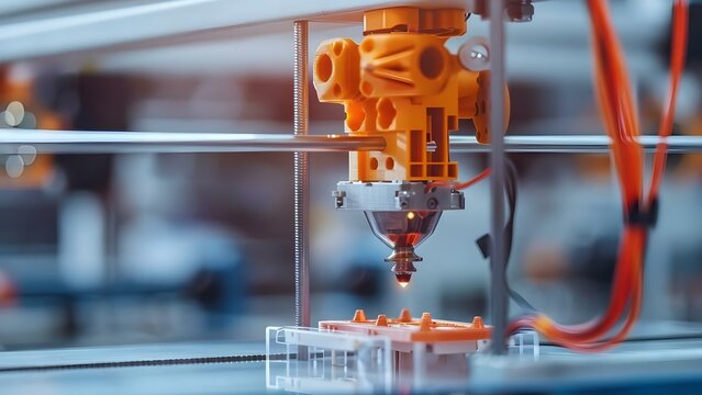 Solid background in aerospace engineering with expertise in 3D printing. Concept Aerospace Engineering, 3D Printing, Advanced Manufacturing, Aerospace Materials, Space Technology