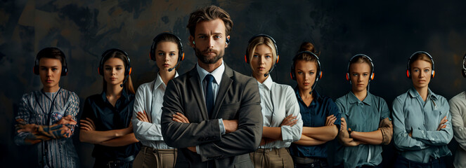 The Help Heroes: A Snapshot of a Call Center Agent and Their Crew