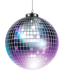 PNG Disco ball lighting hanging sphere.