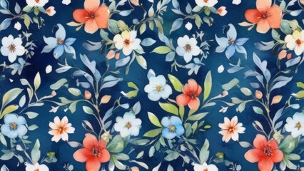 Abstract Watercolor Lush Motifs Suitable for Invitation Background