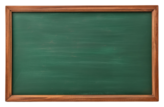 PNG  Empty green chalkboard backgrounds blackboard frame.