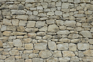Mur extérieur de pierres de parement décoratives