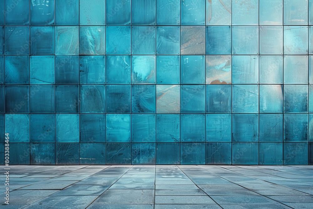 Poster the image shows a contemporary architecture detail featuring a facade of a building with reflective 