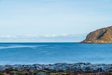 Obraz premium landscape inside the Lofoten Islands, Norway