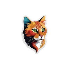 Cat vector breeds cute pet animal set illustration. Different type of vector cats