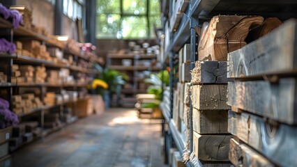 Company focuses on sustainable wood products sourced responsibly with transparent supply chain. Concept Sustainable Sourcing, Responsible Production, Transparent Supply Chain, Eco-Friendly Materials