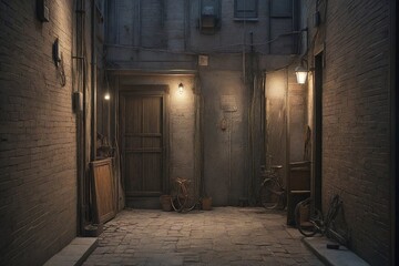 Obraz premium old abandoned building