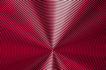 spiral red metal textured  background
