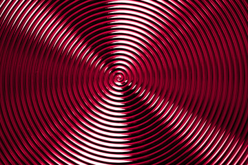 spiral red metal textured  background