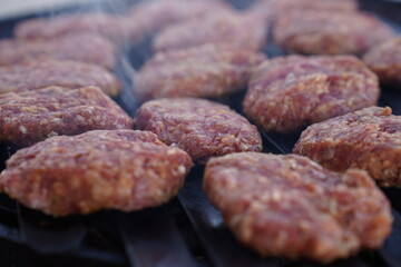 meatballs on the grill