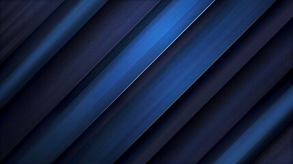 Obraz premium Gradient dynamic dark blue lines background