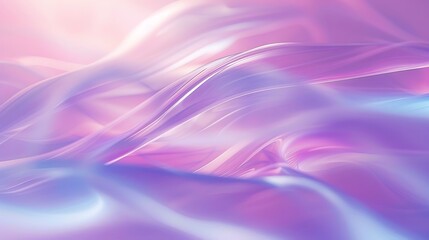 Obraz premium Pastel tone purple pink blue gradient defocused abstract photo smooth lines pantone color background