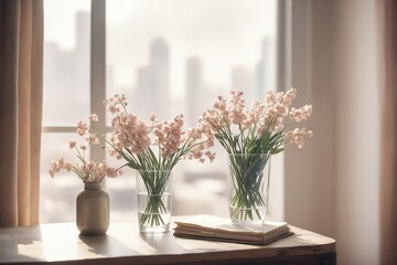 flowers in a vase