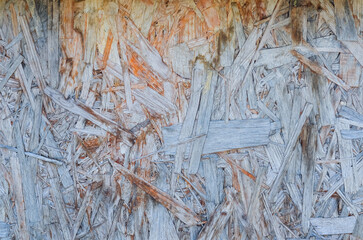 OSB board texture. Wooden background.