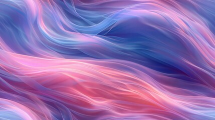 Obraz premium A close-up of a blue and pink background with wavy lines at the bottom