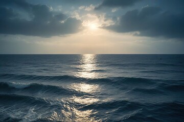 Obraz premium sunset over the sea