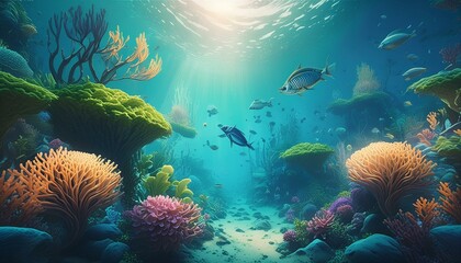 Obraz premium Marine life