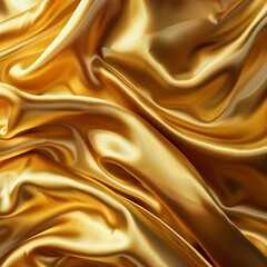 Fototapeta premium Golden satin background