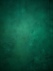 Fototapeta premium Dark Green Colored Wall Texture Background: Abstract Backgrounds for Depth and Character