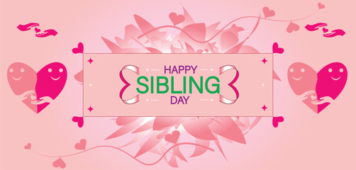 Sibling Day Beautiful Illustration to Inspire Your