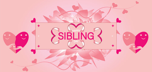 Beautiful Illustrations for Sibling Day