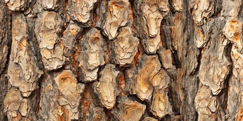 natural background.  light brown tree bark close-up.