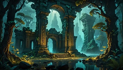 Fototapeta premium ancient ruins