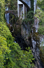 Ravine of Nesso,Como,Italy.