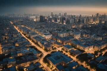 Fototapeta premium aerial view