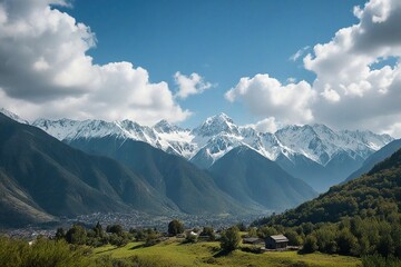 Obraz premium landscape in the mountains