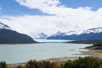 Naklejka premium Perito Moreno glacier view, Patagonia landscape, Argentina