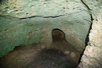 Italy Sardinia Alghero, Fertilia, Prenuragic Necropolis Anghelu Ruiu 3200-2800 BC