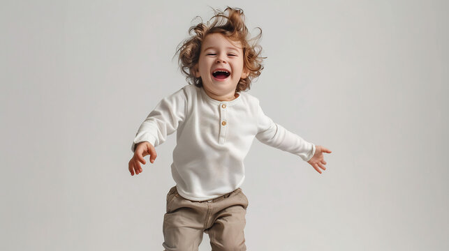 Child Expressing Joy