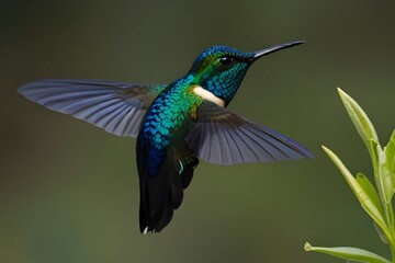 Fototapeta premium hummingbird in flight