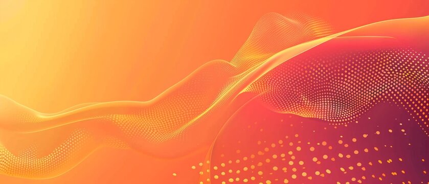 minimal orange gradient background with halftone, abstract creative scratch digital background, modern landing page concept vector , watercolor