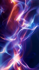 Abstract colorful energy flow background