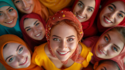 people from different cultural backgrounds coming together to celebrate diversity and exchange knowledge. The image symbolizes the importance of cultural understanding in promoting harmony.