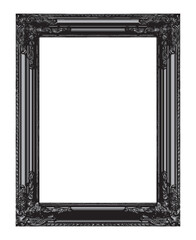 beautiful ornate shiny glossy upright portrait picture painting frame vector transparent background © Marty's Art