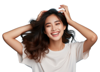 PNG Laughing smile adult perfection.