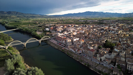 Mora de Ebro-Rio Ebro-Ribera de Ebro-Tarragona-España