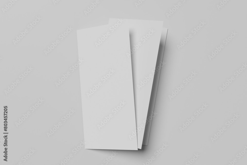 Wall mural DL Bifold Brochure Mockups