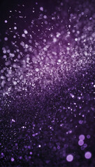 Violet Technology Particle Abstract Background