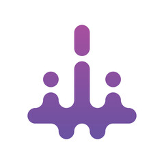 modern sound wave logo premium template