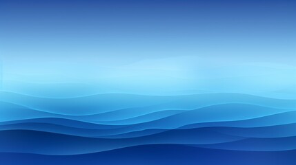 Blue Abstract Background With Wavy Lines