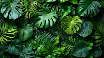 Verdant Paradise of Botanical Greenery