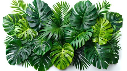 Tropical Leaves with Calming Rhythm